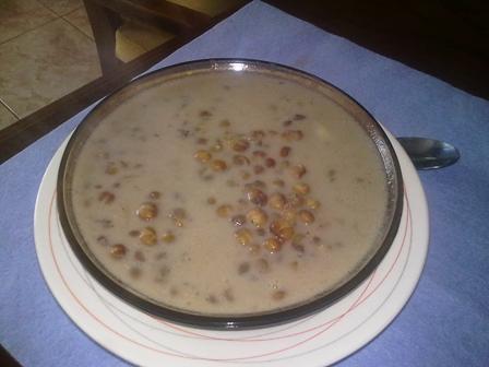 Dried Gungo Peas Soup Dinner