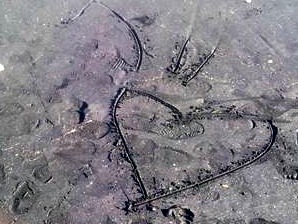 black sand at Little Ochi Jamaica