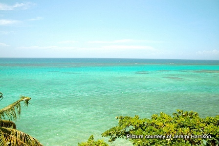 View of Ocho Rios Bay Jamaica