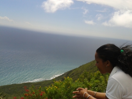 View from Restaurant Balcony at Lovers Leap