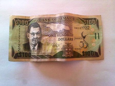 J$100.00