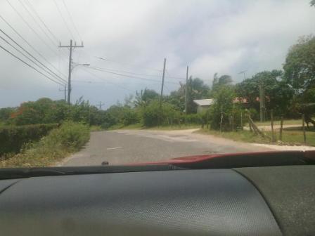 Driving downhill from Southfield