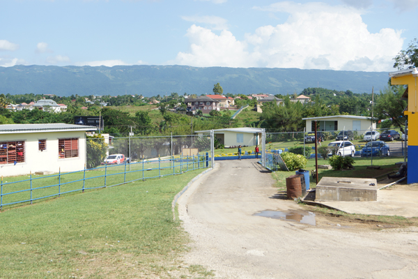 View from St Elizabeth Technical High School